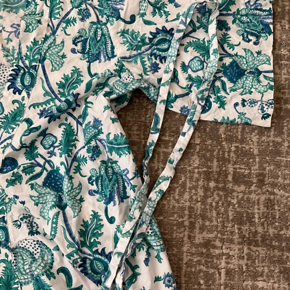 Roller Rabbit Amanda Kimino in Turqoise - Picture 4 of 5